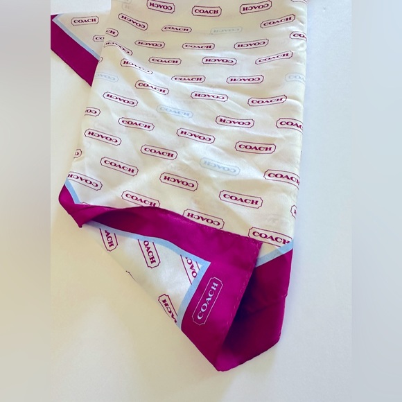 COACH || Monogram Neck Scarf. Sz. - Picture 6 of 13